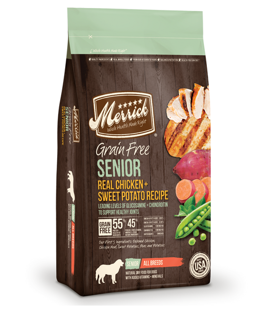 Merrick small breed senior dog food 2025