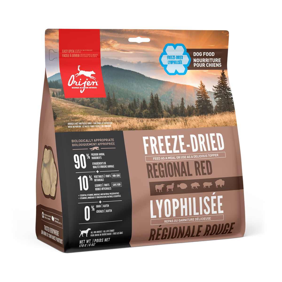Orijen Regional Red Freeze Dried Kibble
