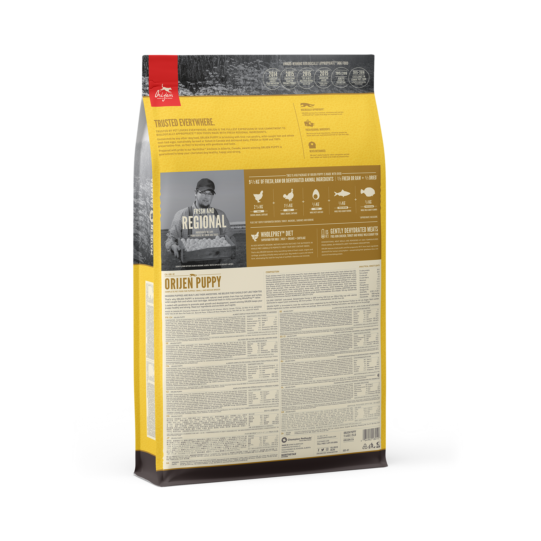 Orijen dog food 2024 ingredients