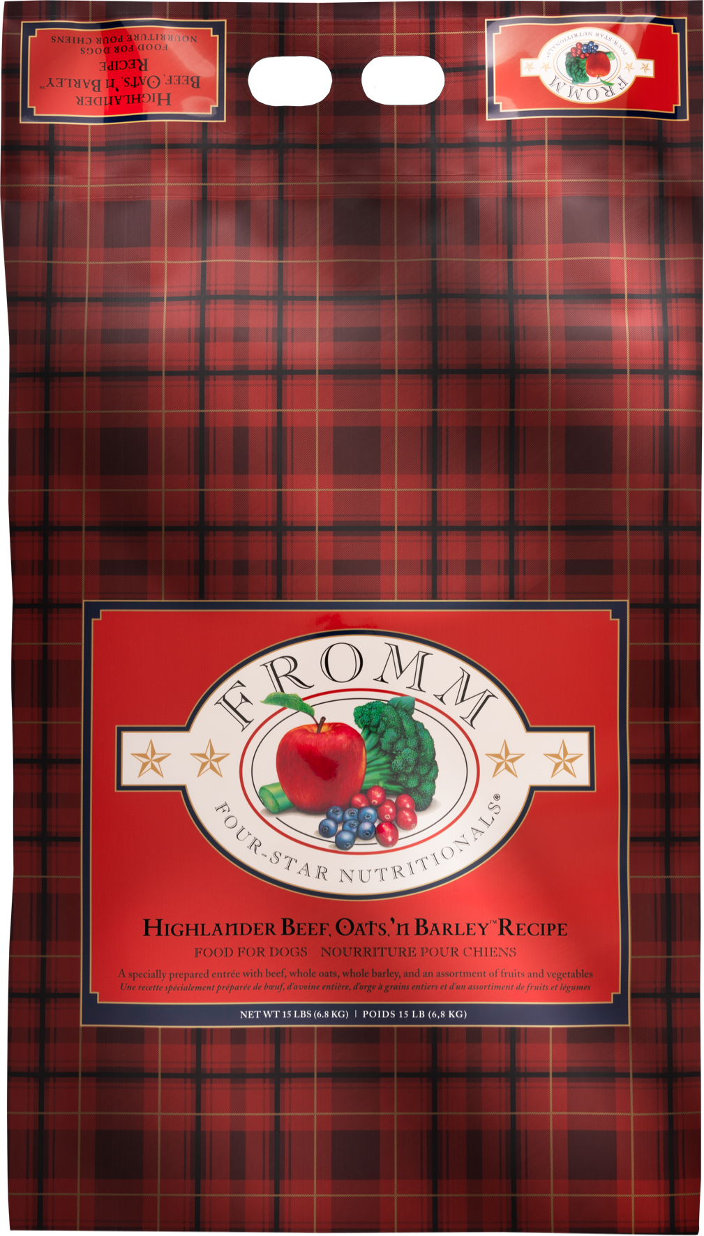 Fromm Highlander Beef Oats n Barley Recipe Kibble